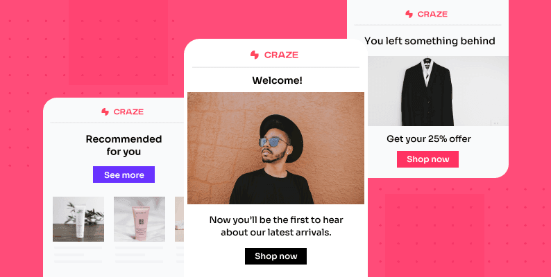 Types of Drip Campaigns Ecommerce
