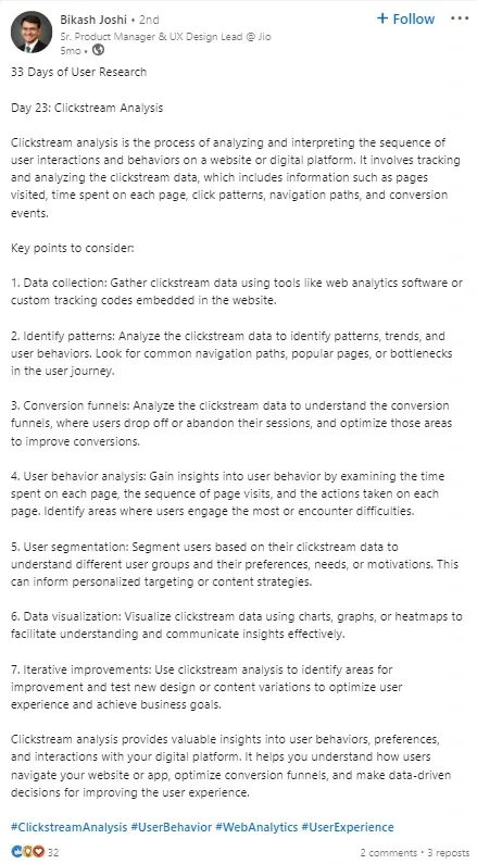 Analyzing Clickstream Data Social Proof  - Lifesight