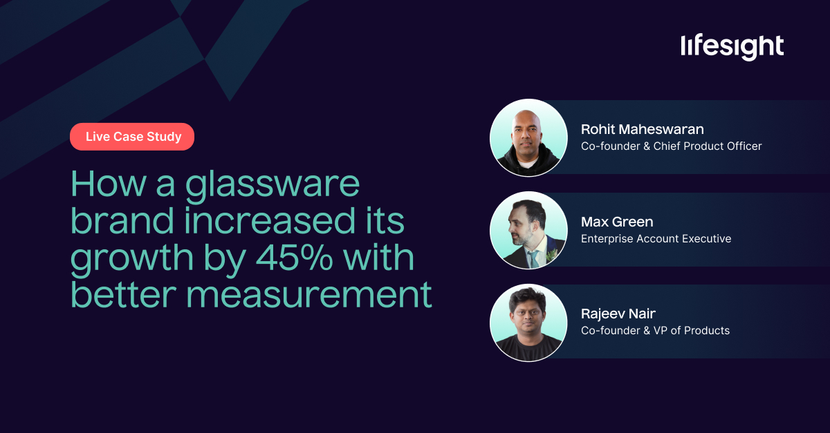 Glassware Brand Live Case Study Lifesight