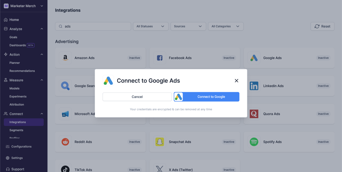 Google Ads Steps 1 - Lifesight