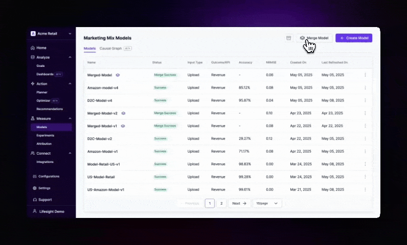 Merged Models - Combining Your Data for Better Insights