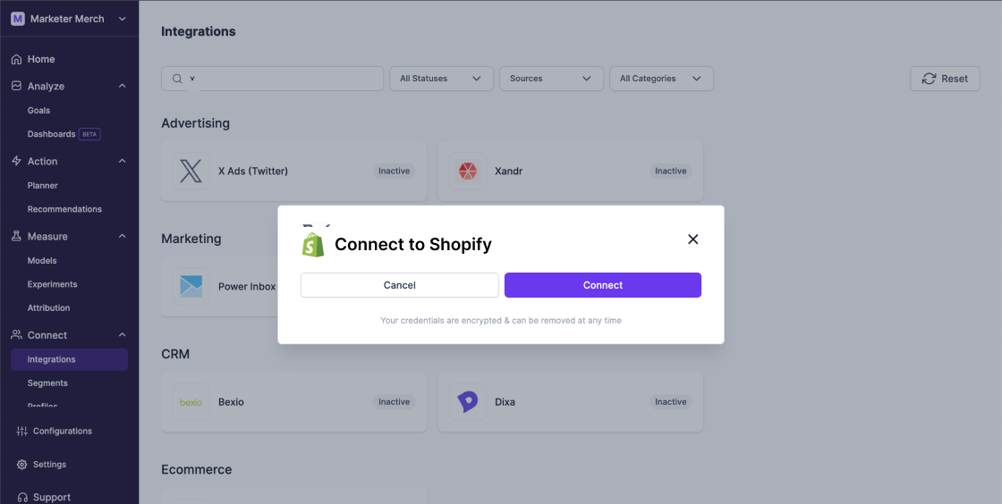 Shopify Integration