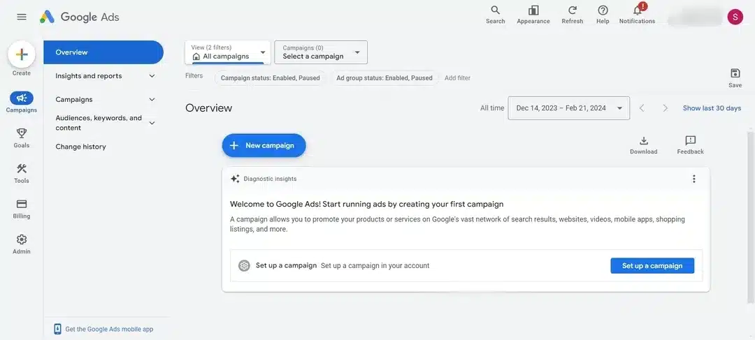 click on campaign - Lifesight