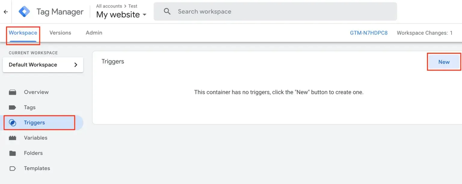 create a new trigger in google tag manager - Lifesight