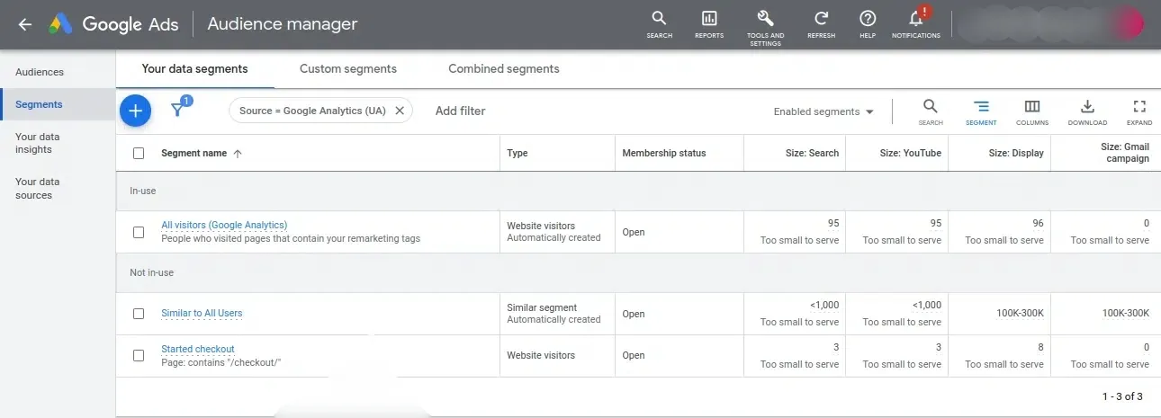 create new audience in google ads df2b8965b4 - Lifesight