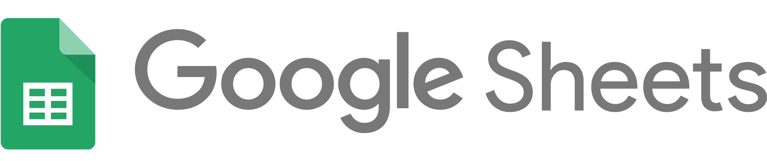 Google Sheets Logo