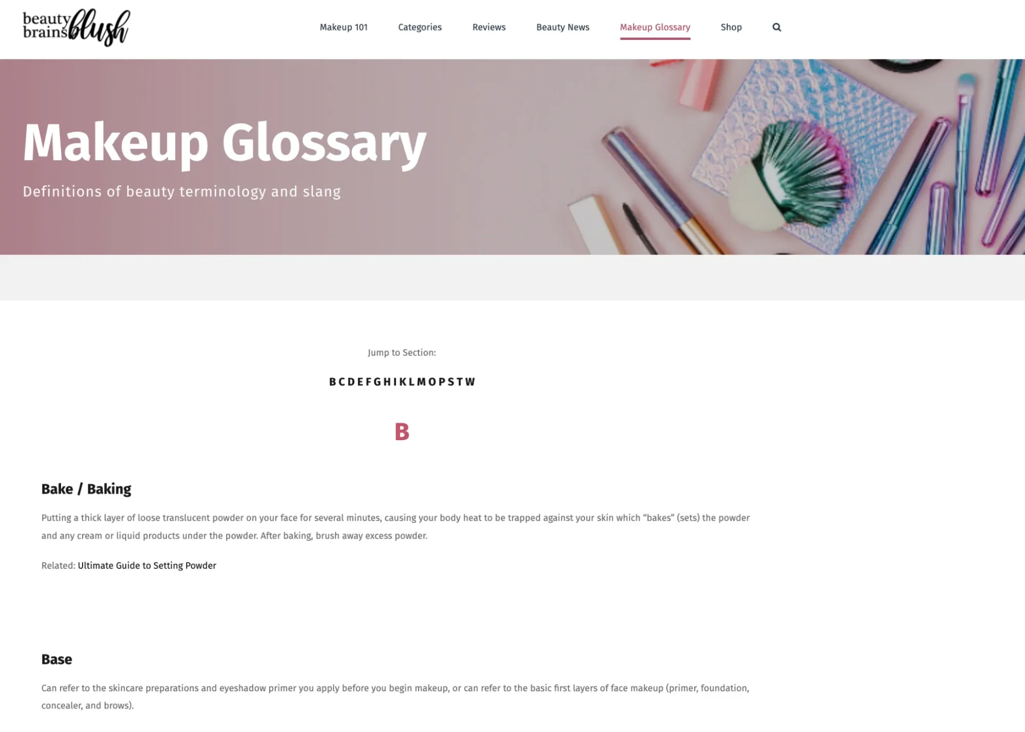 ecommerce funnel optimization-beauty brains blush