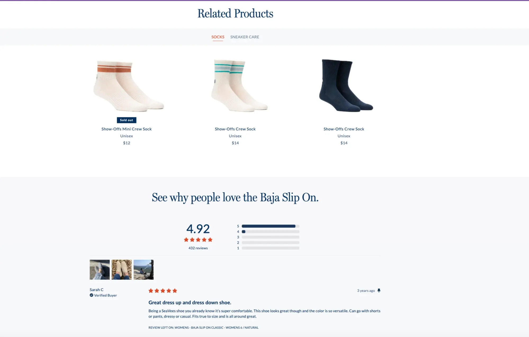 example of the ideal product page-like-SeaVees1