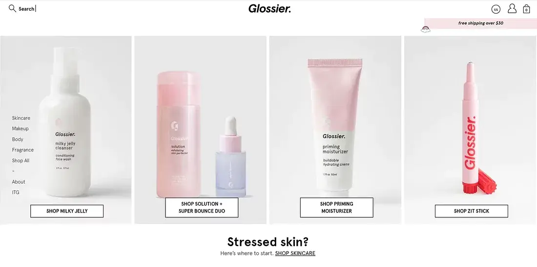 strategies to build brand equity develop a unique and consistent brand identity like glossier b140855999 - Lifesight