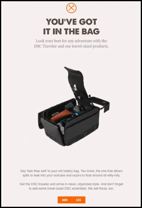 strategies to increase customer retention cross sell on transactional emails and sms like dollar shave club db9b1cc107 - Lifesight